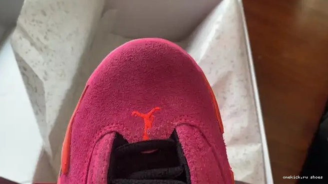 Rep Shocking DH4121-600 14 Pink Retro Jordan Low (W) 0419